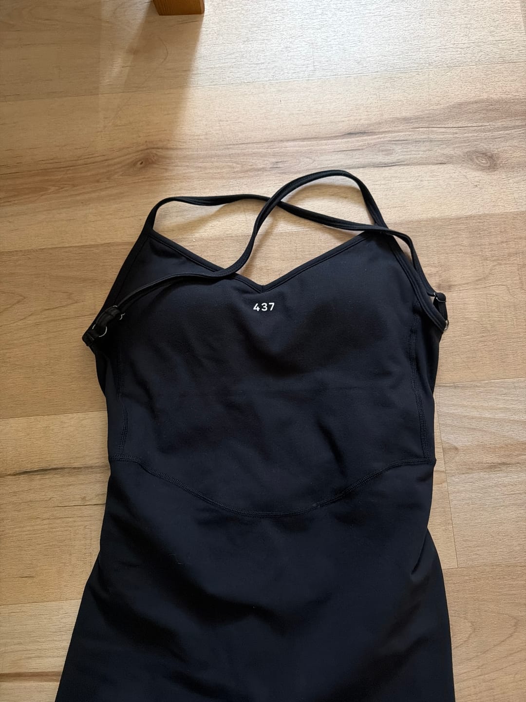 Customer photo review of The Bare Onesie / Black