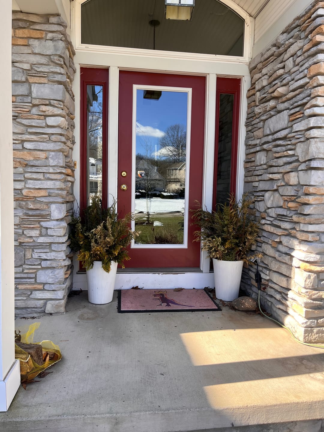 Customer photo review of Clear 1 Lite Glass and Frame Kit (Full Lite)