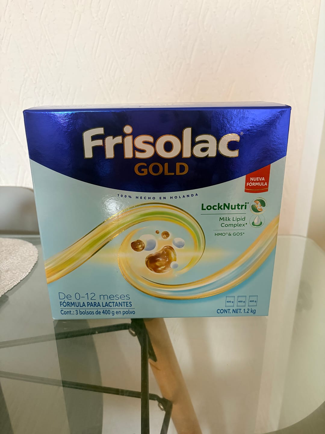 Customer photo review of Frisolac Gold 1 (0-6 Meses) Caja C/ 1.2 Kg