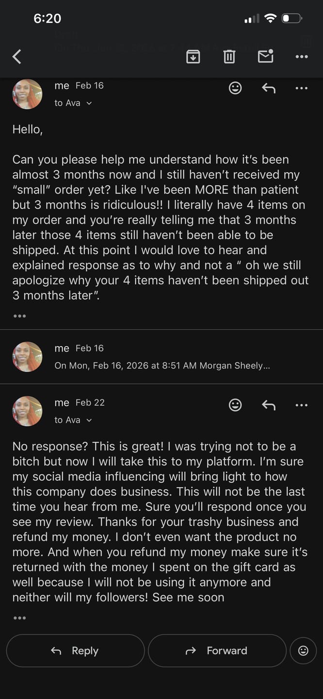 Customer photo review of Manuka Honey Face Mask
