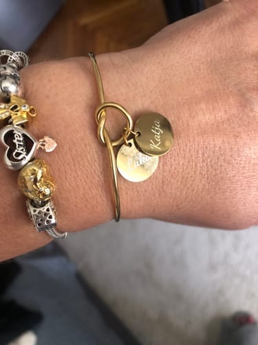 Customer photo review of Bracelet: Nodum