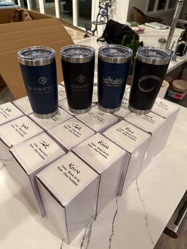Customer photo review of 20 oz Tumblers
