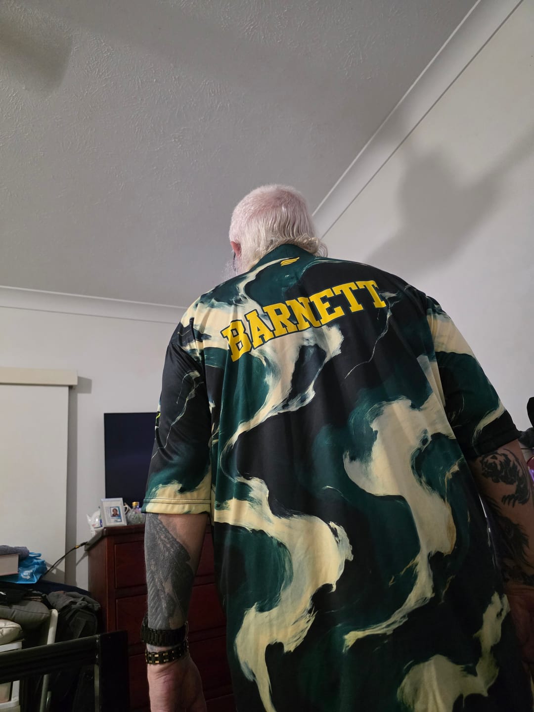 Customer photo review of STORM - EQUINOX SOLID - BOWLING JERSEY
