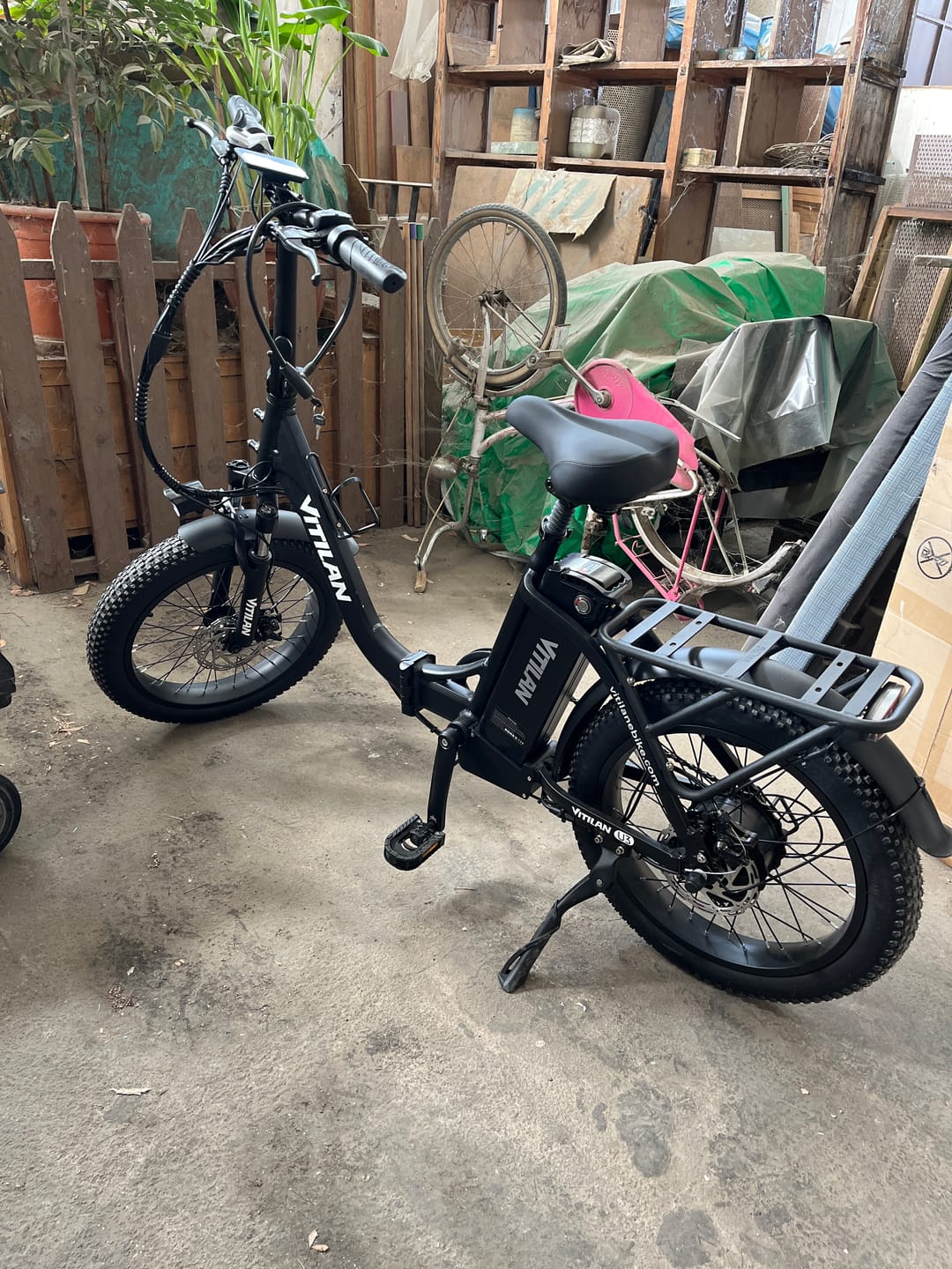 Customer photo review of U3 Commute Foldable Fat Tire Electric Bike