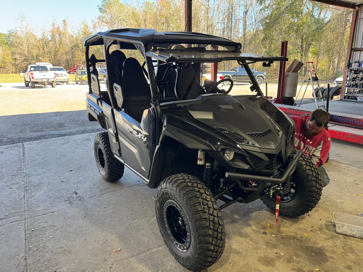 Customer photo review of 2018 to 2025 Yamaha Wolverine X2/X4 850 — 3in Lift Kit