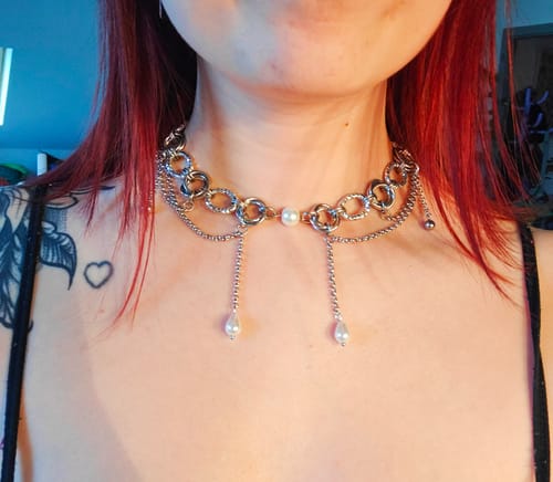 Customer photo review of Lumière Choker