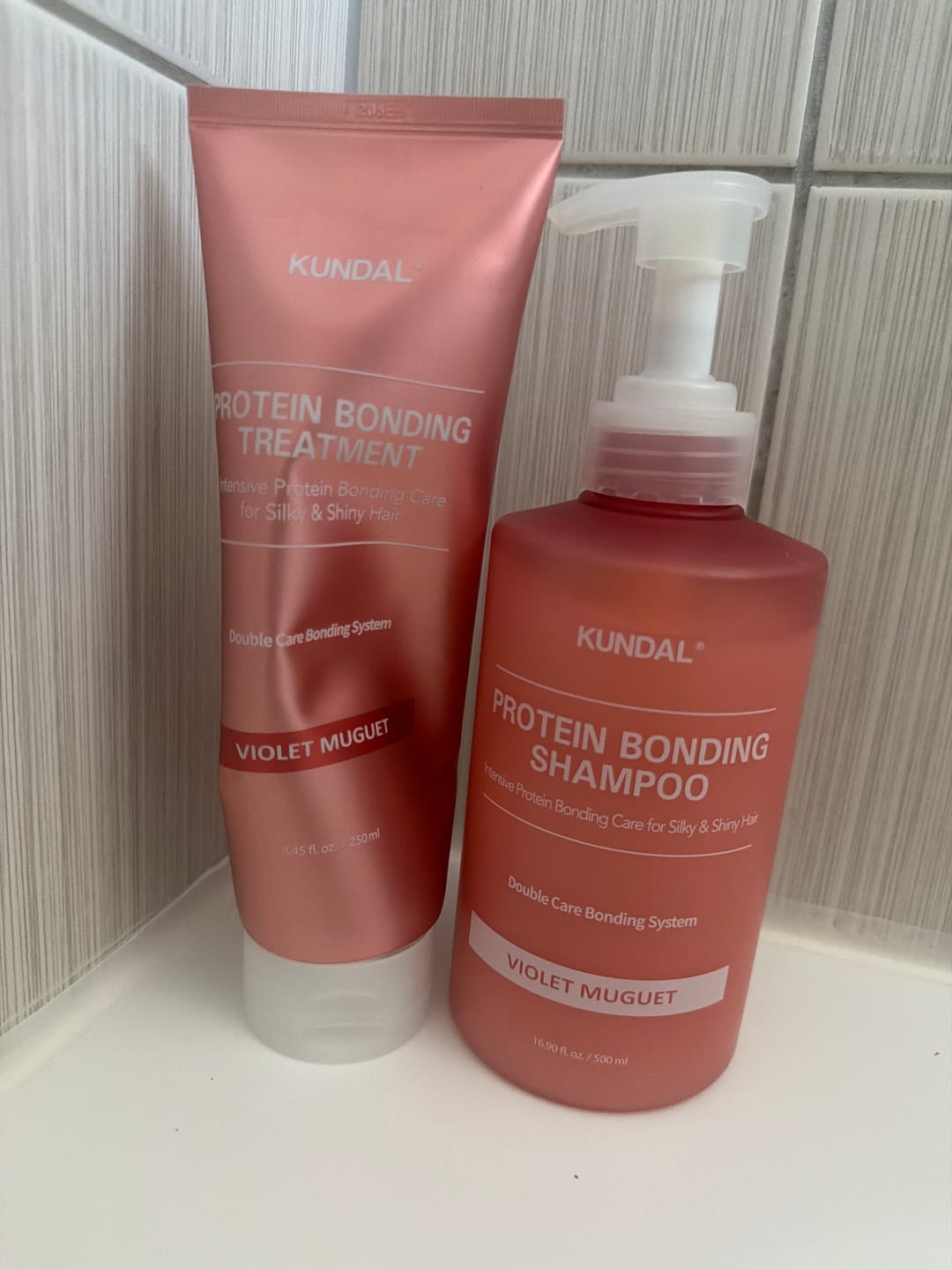 Customer photo review of Matu atjaunošanas komplekts Kundal Silky Glow Edition Protein Bonding Set