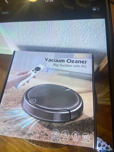 Customer photo review of HOME BUDDY –  3 in 1 Saugroboter mit Wischfunktion