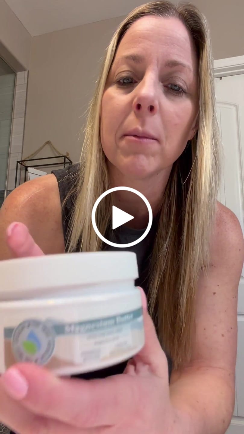 Customer video review of Magnesium Whipped Butter 8oz (Pure & Natural, Unscented)