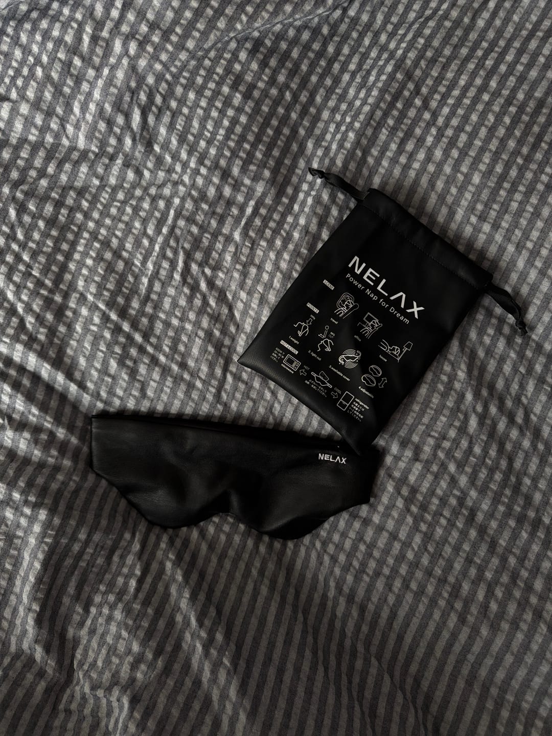 Customer photo review of NELAX 加重アイマスク　めざましテレビ紹介★
