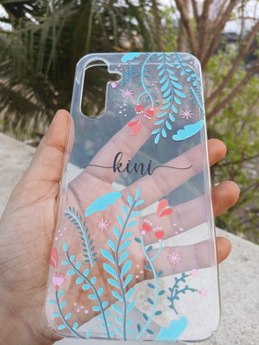 Customer photo review of Anti Yellow Clear Case For Samsung Galaxy A15 5G