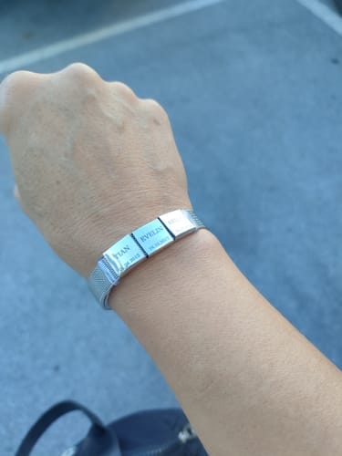 Customer photo review of Bracelet: Lux