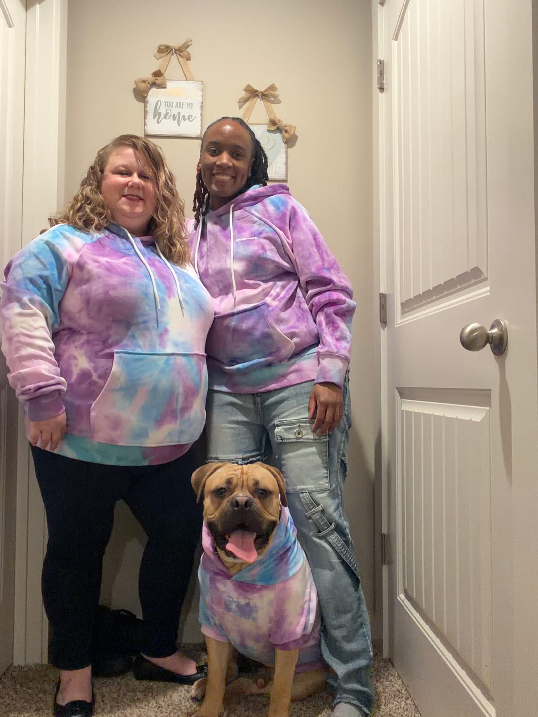 Customer photo review of Velvet Human Hoodies
