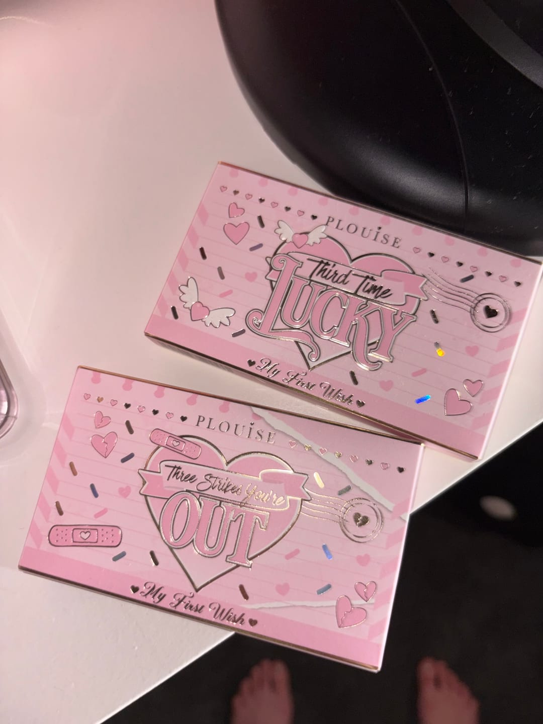 Customer photo review of P. Louise Love Letters Blush & Bronzer Bundle