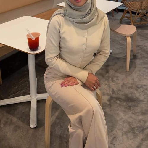 Customer photo review of Amy Button Front Cardigan Top