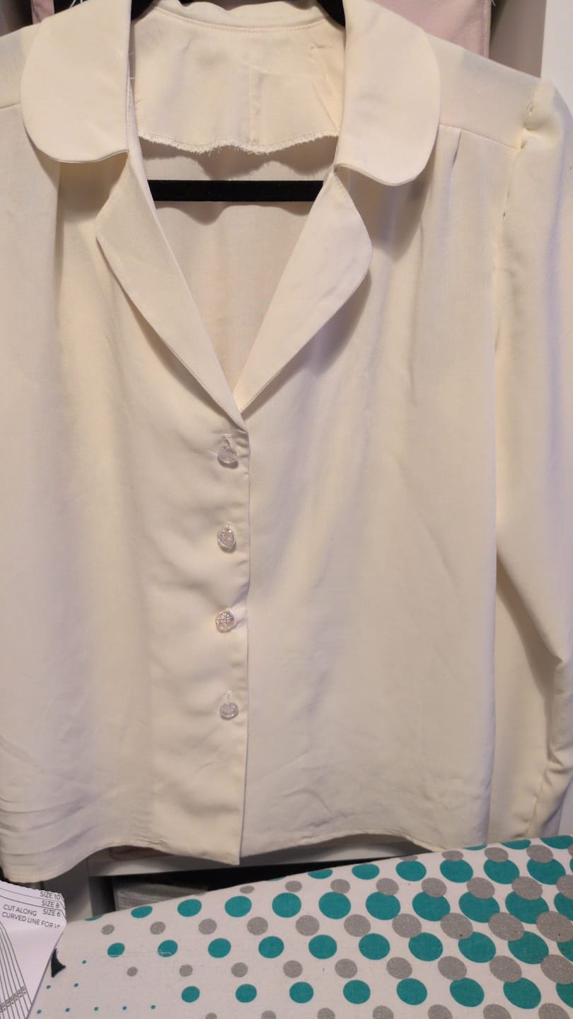 Customer photo review of Plain Viscose Poplin Fabric