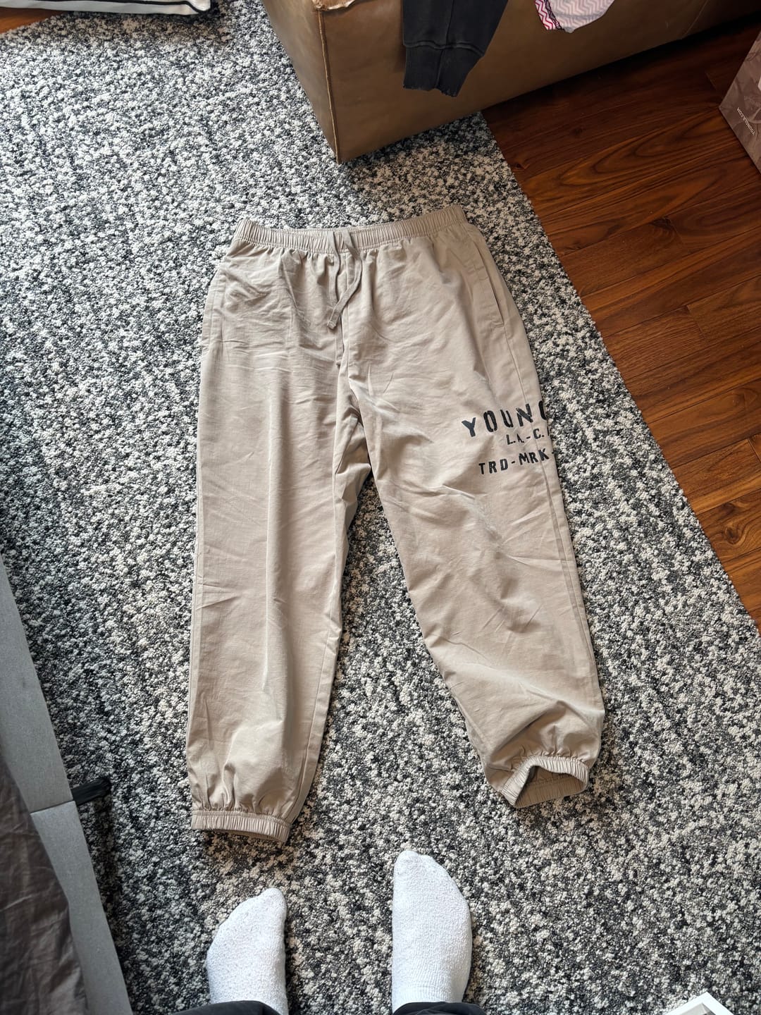 Customer photo review of 2162 - Elevated Pump Cover Joggers