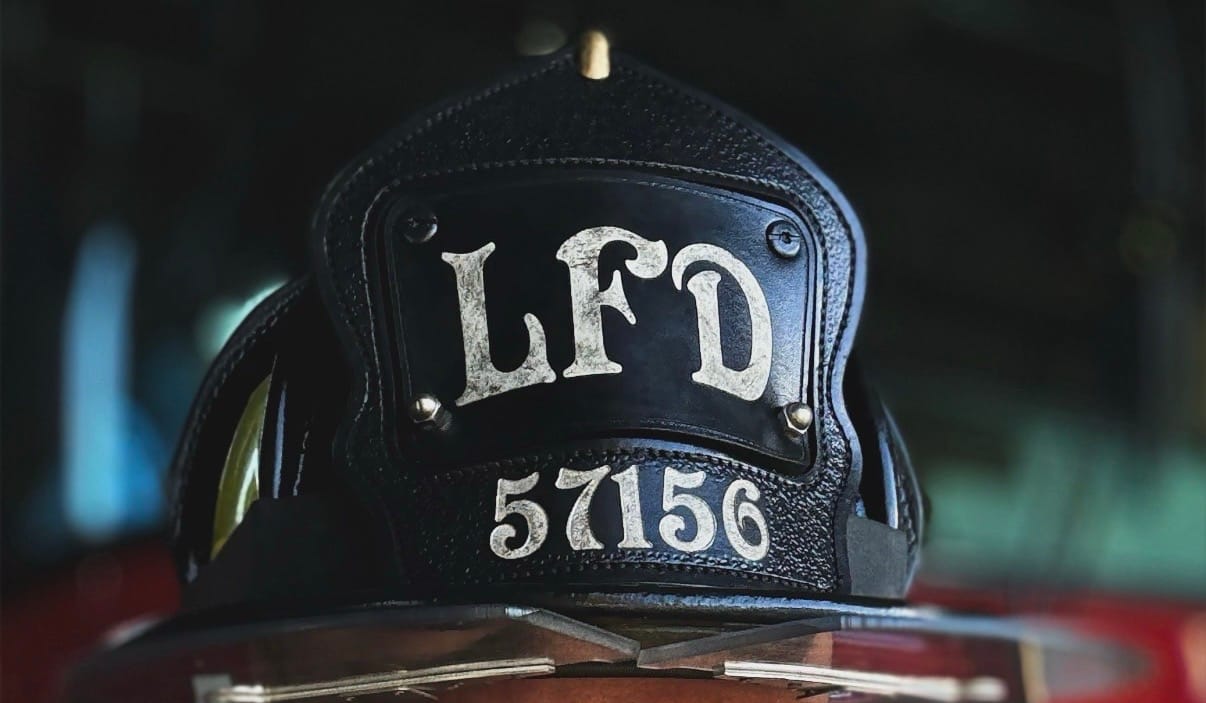 Customer photo review of Passport Firefighter Helmet Shield