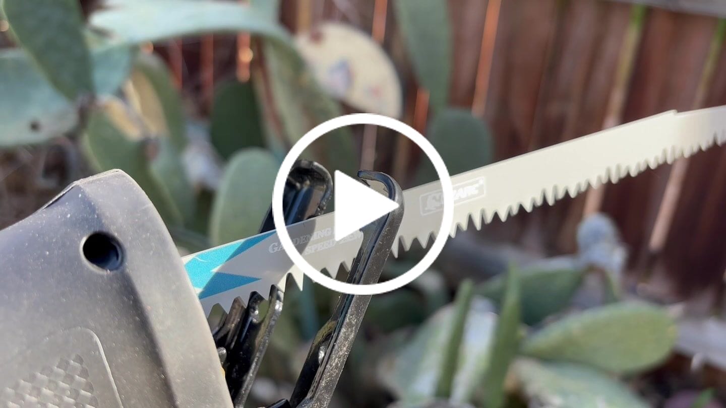 Customer video review of Pruning/Wood – CRV, 9/12 in, 5 TPI Reciprocating Saw Blade