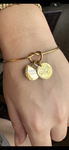 Customer photo review of Bracelet: Nodum