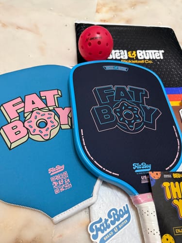 Customer photo review of The Fat Boy 16mm Pickleball Paddle