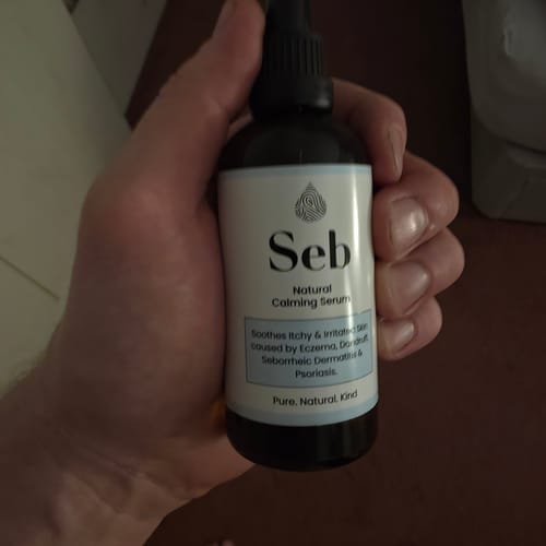 Customer photo review of Seb Natural Calming Serum