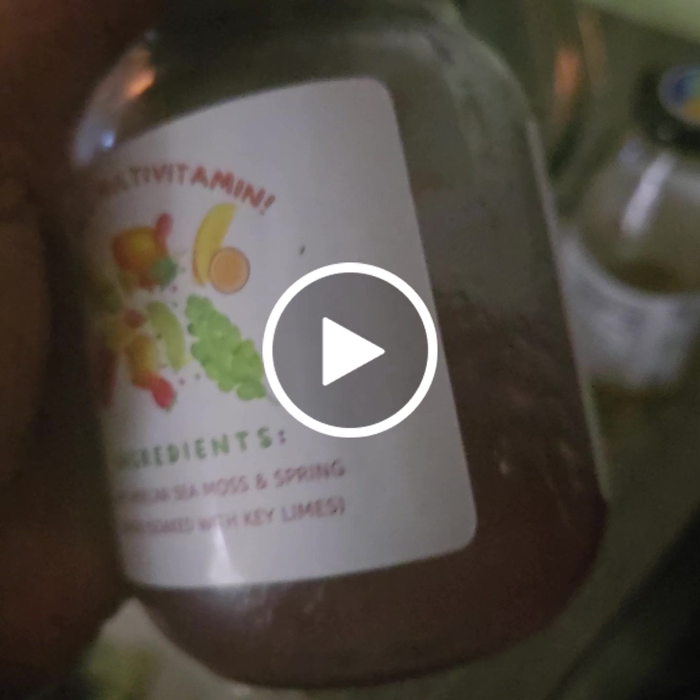 Customer video review of PURPLE East African Sea Moss Gel (unflavored)