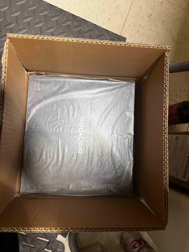 Packaging for the Woo Audio WA8 Eclipse inside a larger shipping box, as received by the customer.