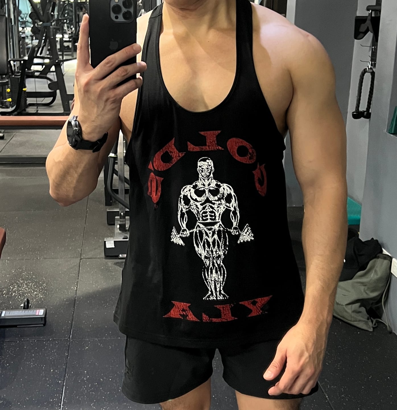 Customer photo review of 3003 - Gold's Iron Legacy Icon Stringers