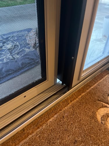 Customer photo review of Screen Door Adapter