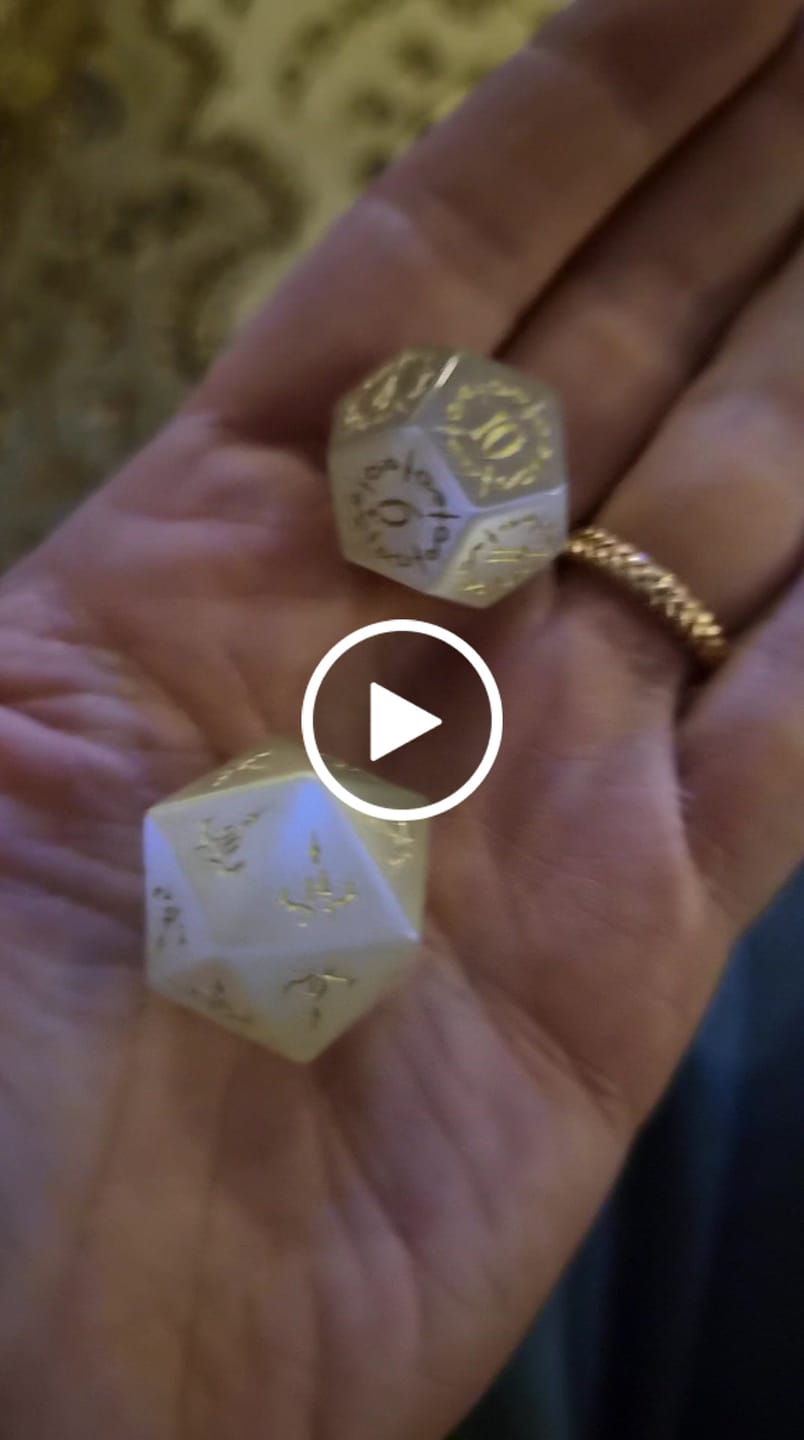Customer video review of Mystery Dice Blind Bags!