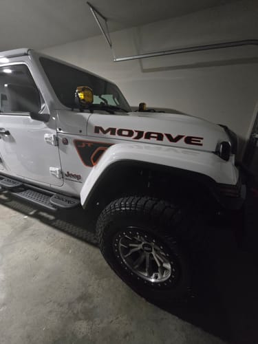 Customer photo review of JT Fender Inserts (Set of 2)-Mojave Orange / Matte / Rubicon/Mojave