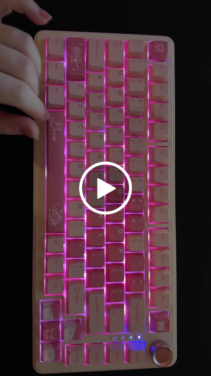Customer video review of YUNZII B75 Pro Mekanik Klavye