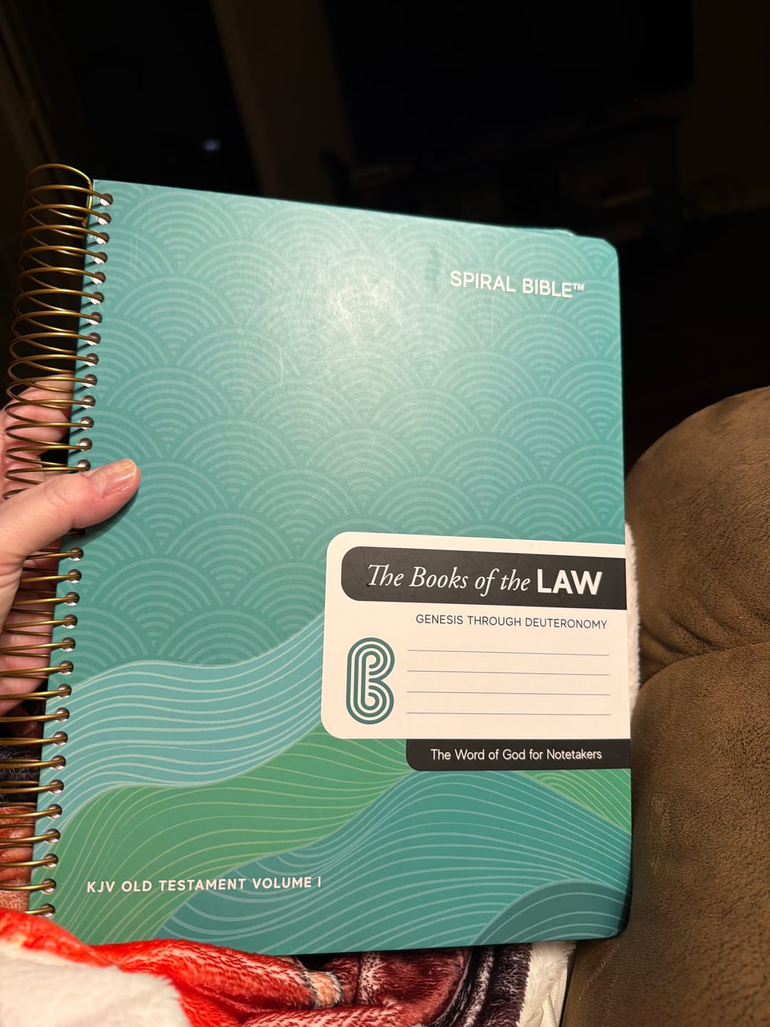 Customer photo review of Spiral Bible™ - KJV - Genesis - Deuteronomy (Hardcover)