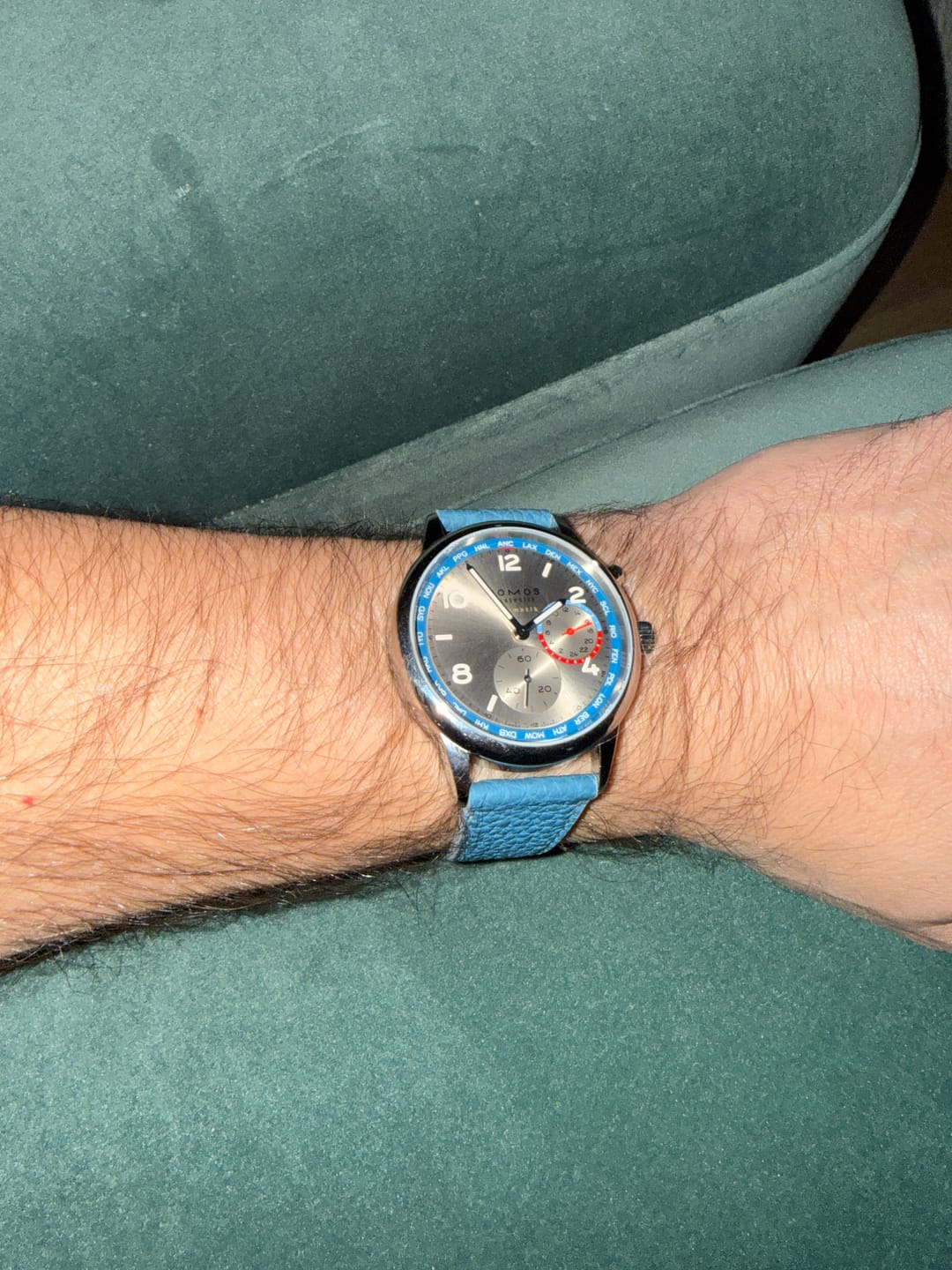 Customer photo review of Amalfi Blue