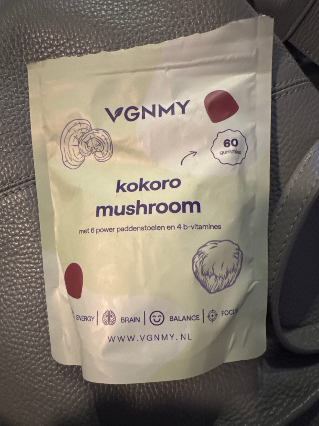 Customer photo review of Daily Mushroom Gummies