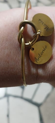 Customer photo review of Bracelet: Nodum