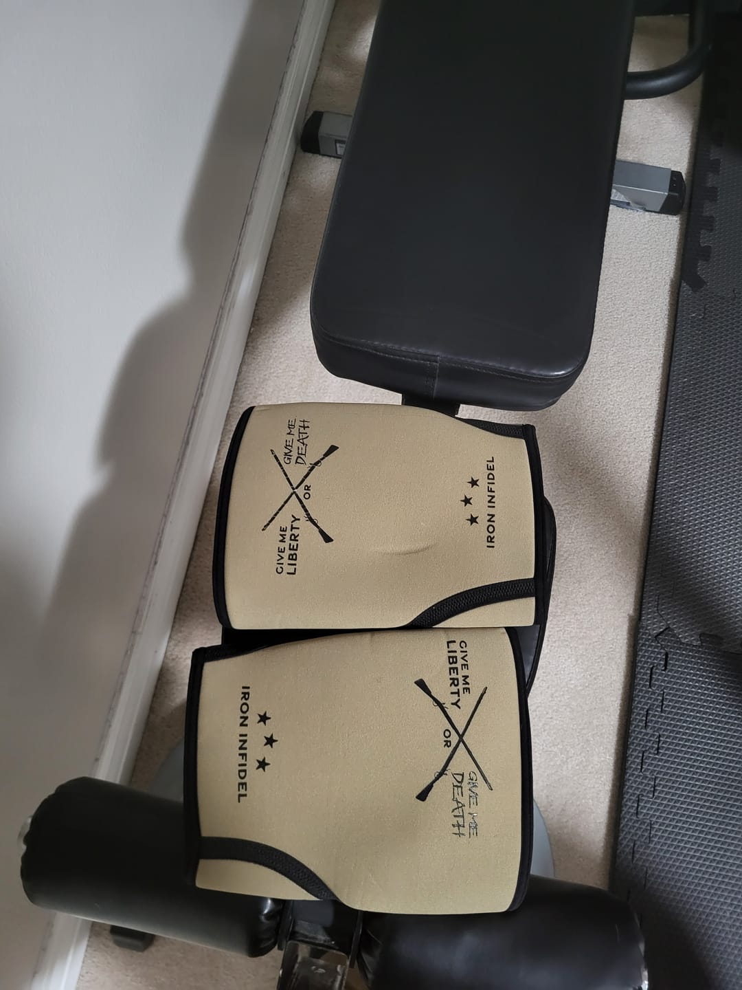 Customer photo review of Knee Sleeves