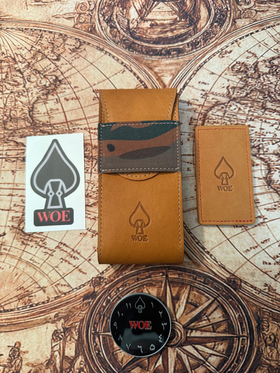 Customer photo review of Travel Pouch and Challenge Coin -NEW