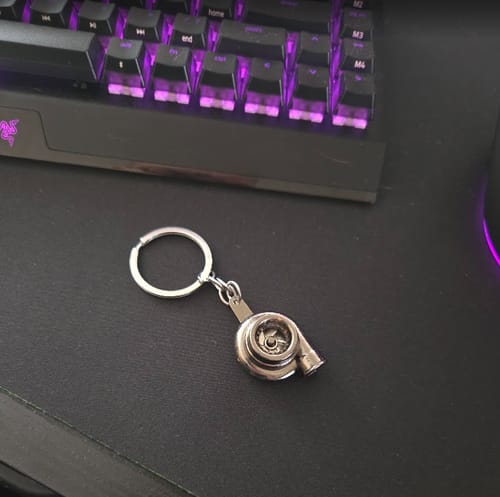 Customer photo review of TURBO KEYCHAIN