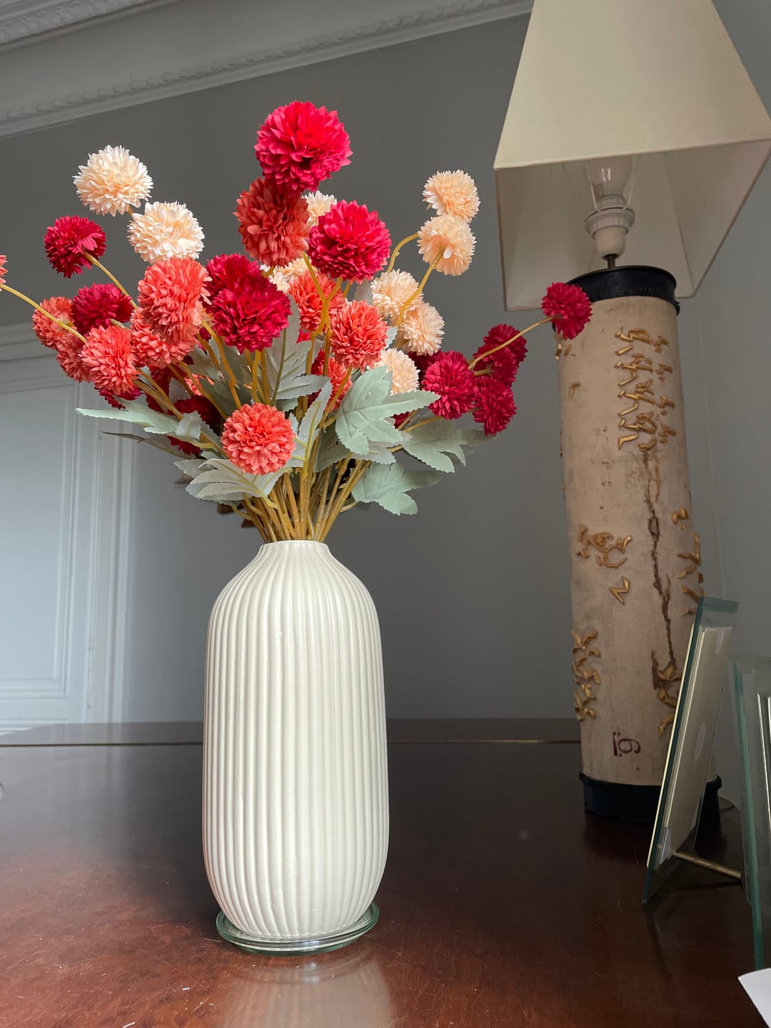 Customer photo review of Fleurs de Kiku - Mélange (20 tiges/ 100 pompons) (Précommande – expédié le 06/02)