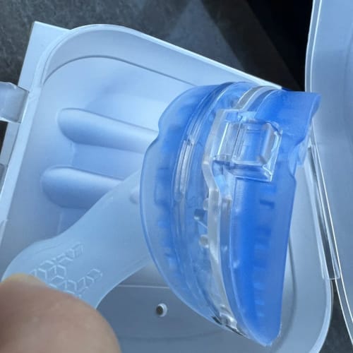 Customer photo review of SleepZee Anti-Snoring Mouth Guard™