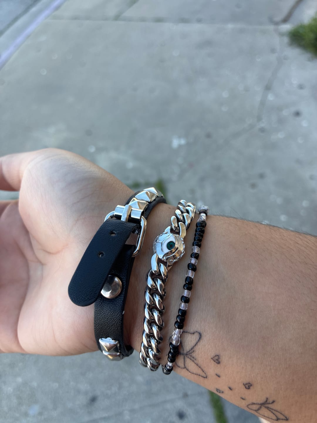 Customer photo review of EVIL EYE BRACELET
