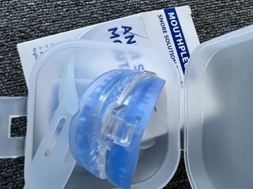 Customer photo review of SleepZee Anti-Snoring Mouth Guard™