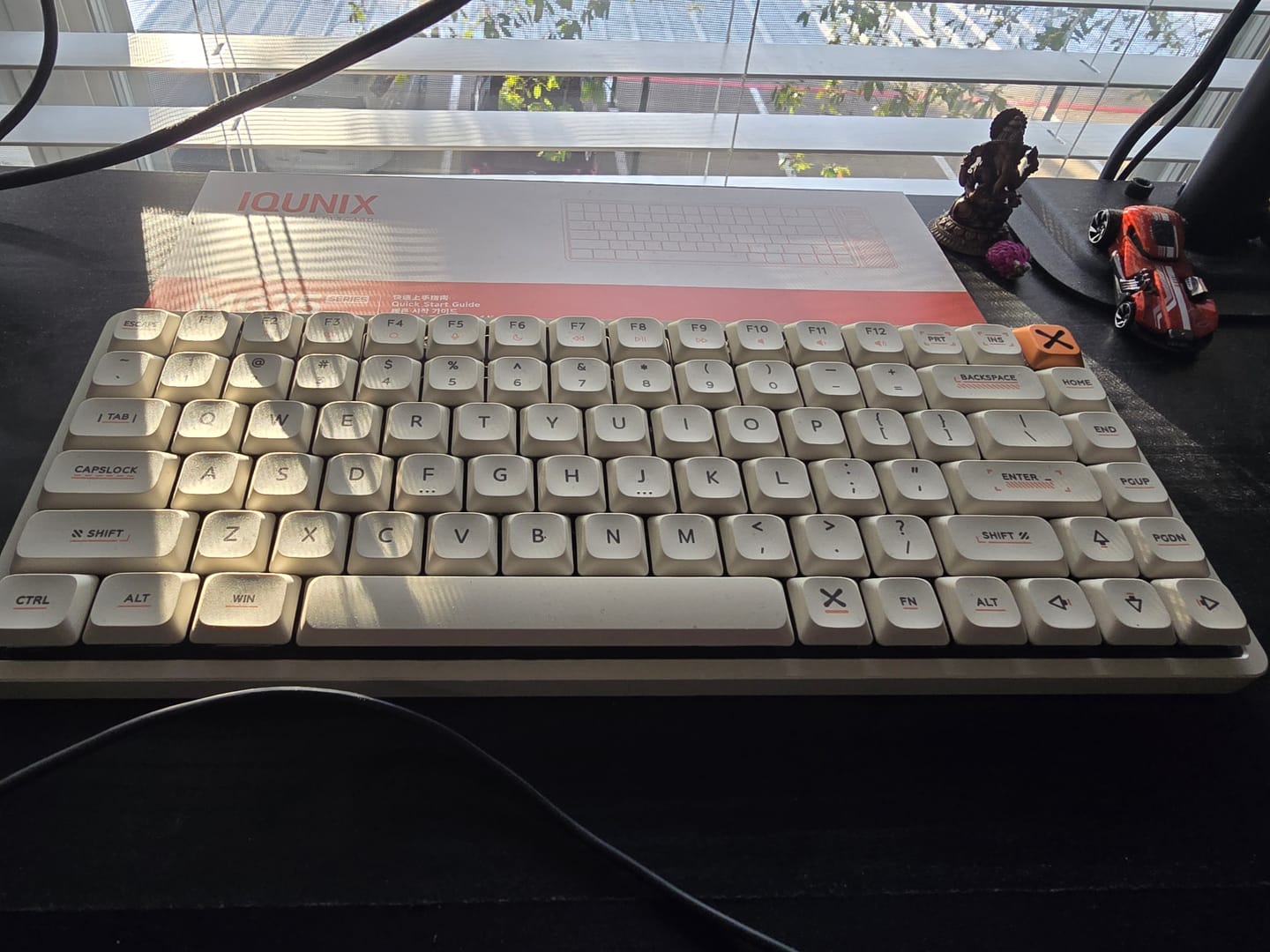 Customer photo review of IQUNIX Magi75/96 Aluminum Low Profile Mechanical Keyboard