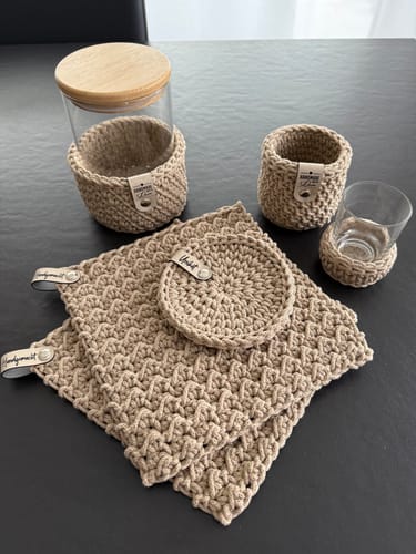 Customer photo review of Label-Set "Einzelstück" - Label aus Kunstleder - CS0025