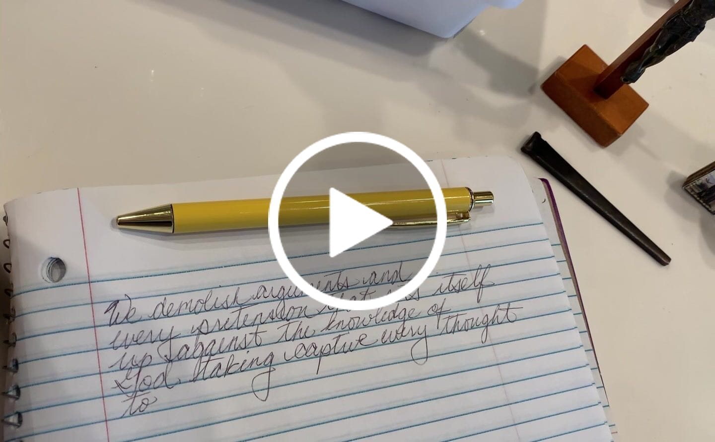 Customer video review of Spirit Pens