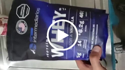Customer video review of Proteína Whey