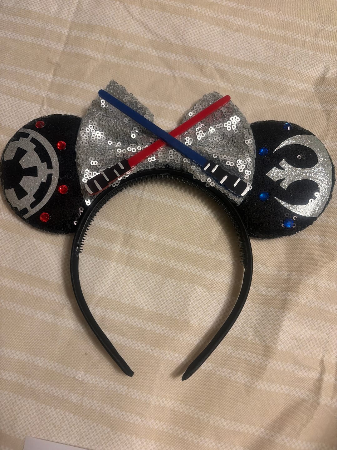 Customer photo review of Galaxy Wars Mickey Ears