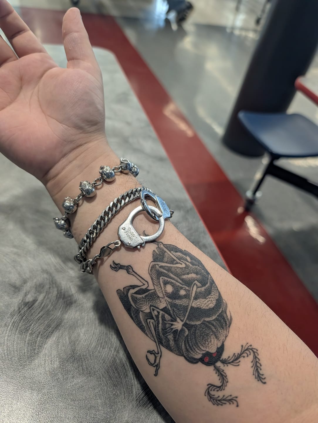 Customer photo review of 10 STAGES OF ADDICTION BRACELET